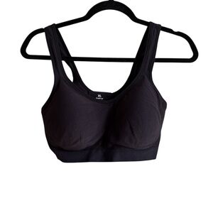 Truekind Supportive Comfort Shaping XL Black Wireless Hook&Eye Closure Comfy